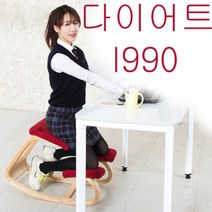 바른자세 허리디스크 의자 거북목 척추협착증 공시생 체형교정 무릎의자, 블랙