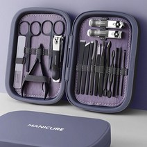 바른하나 고급형 인생손톱깎이 올케어 18종세트, 바이올렛, 1세트
