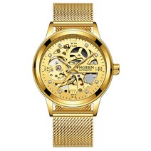 스켈레톤 시계 2022 새로운 블랙 스포츠 기계식 럭셔리 남성 브랜드 Montre Homme