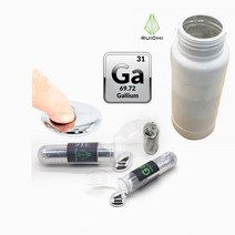 냄비용 갈륨 9999% 5g 10g 15g 20g 40g 50g 60g 100g, 1개, 3.Ga15g