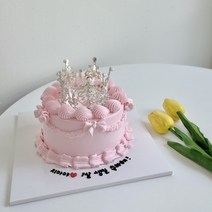 /국내배송/티아라 케이크 화려한 왕관/ 미니티아라 장식용품 레터링 케이크 케익 생일 토퍼 대량구매 10개, 미니티아라(7.7cm) 10개
