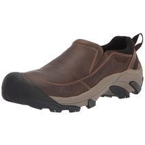 KEEN 남성용 타기 2 소호 슬립온 캐주얼 가죽 신발 그레이/블랙 9