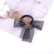 곱창 밴드 진주 큐빅 머리끈 헤어끈