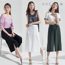 홈쇼핑 여성의류 브리엘 썸머 와이드팬츠 3종세트