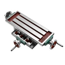 밀링 머신 테이블 드릴링 밀링기 소형 가정용 휴대용, 눈금자가 있는 350 산업 등급