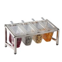 조미료통 토핑보관함 양념통 아크릴 스텐 주방 보관함, A번 스타일