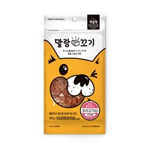 말랑꼬기 육포 큐브 80g (5개) / 노즈워크 훈련용 말랑한 간식, 오리고기(5개)