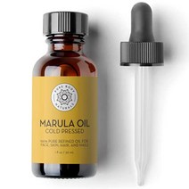 Pure Body Naturals Marula 페이셜 오일 30ml (1 액량 온스) - 냉압착 얼굴 모발용 정제 럭셔리 뷰티 비건 글루텐 프리 100% 천연