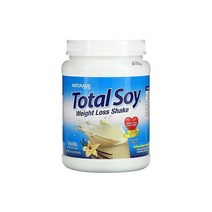 Natura 토탈 콩 체중 감량 쉐이크 바닐라 9 온스 540g 계란 무첨가