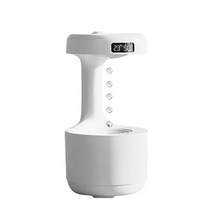 고성능 무중력 물방울 가습기 800ml 안티 중력 디퓨저 분무기 장식 선물, [01] EU Adapter, [01] White 800ml