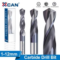 코너비트 XCAN-카바이드 드릴 비트 VAPO 코팅 건 CNC 선반 기계용 홀 커터 트위스트 금속-66, 4.2.5mm