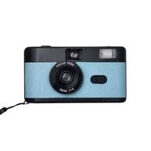 비일회용 재사용 가능 카메라 35MM 플래시 가능한 레트로 영화 코닥 필름용 빈티지 로모 필름, [10] Black blue, [03] Cam8exp BW film