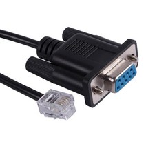 FTDI USB to RJ11 RJ12 RS232 직렬 변환기 케이블 keyence plc to pc 통신 케이블, 02 DB9 to rj11 RJ12_01 1.8m