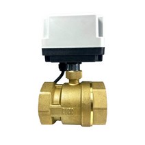 전동구동기 보일러 분배기 난방 가스 밸브 수동 각방, DC12V/24V 티(T/L 타입) DN25