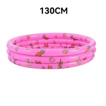 옥상 FRP 수영장 베란다 워터파크 특대형 풍선 야외 수영장 두꺼운 내구성 친환경 여름, 130cm 핑크