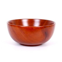 천연 옻칠 나무 원형 그릇 식기 원목 다용도