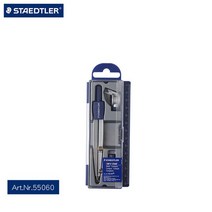 제도판 STAEDTLER-전문가용 조정 가능 드로잉 서클 컴퍼스 학교 사무실 엔지니어링 문구 1 세트, [06] 55060 Set