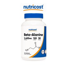 뉴트리코스트 베타 알라닌 3400mg 120캡슐, 1개, 기본