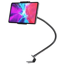 Kolasels 차량용 시트볼트 핸드폰 태블릿 자바라 거치대 유연한 호스 360도 회전 볼헤드, 1개