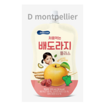 베베쿡 처음먹는 배도라지 플러스 주스 20p, 국산 혼합맛(배/도라지), 120ml, 20개