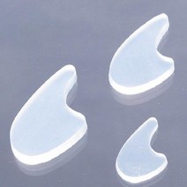 발아치패드 맞춤신발 운동화깔창 실리콘인솔 걸음걸이 안짱다리 해소 검지발가락 휜발 교정 무지외반증, L