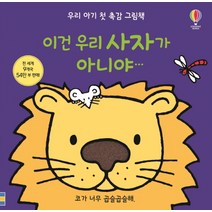 우리 아기 첫 촉감 그림책 이건 우리 사자가 아니야:코가 너무 곱슬곱슬해, 어스본코리아