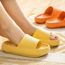 층간소음실내화 슬리퍼 거실실내화 푹신한 홈슬리퍼 층간소음신발 족저근막염, 블루, 1개