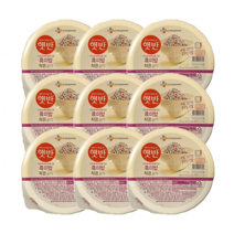 햇반 흑미밥, 130g, 9개