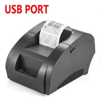 라벨 프린터 네임 스티커 라벨기 휴대용 무선 열영수증 58mm POS 블루투스 USB 휴대 스마트폰 핸드폰 안드, 5890K USB_EU 플러그