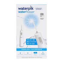 휴대용 워터 픽 코드리스 익스프레스 플로서 모던 화이트 1 개입 Cordless Express Water Flosser Modern White Product 무선 작동 물 치실, 1개, 1개