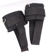 케이블머신 다리운동기구 파워레그 렉 하체운동 힙 2x Ankle Straps D-Ring Cuffs Leg Strength with for C, 01 46x9x3 8 cm