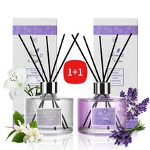 플로너스 레인보우 디퓨저 200ml 2개, 프로방스라벤더