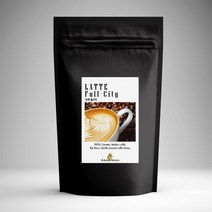 [아비시니카 커피] [블렌디드커피] [브라질 콜롬비아 에티오피아 케냐] 라떼 풀시티 200g, 에스프레소머신 분쇄