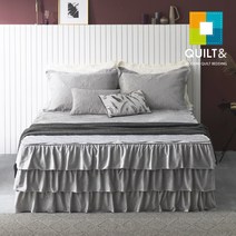 퀼트앤 극세사 침대커버+패드+베개커버 실속풀세트 #빠른배송 #이불1장 가격으로 침대커버/베개커버 까지 풀세트