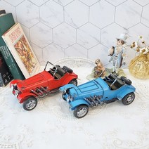 Countryitem 빈티지 클래식 오픈카 2color, 레드