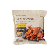 [피코크]원주 진미 양념치킨 750g, 2개