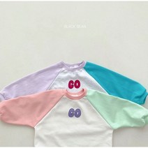 고배색티셔츠 키즈 봄아동복 아기코디 남아 여아 블랙빈