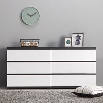 가이온 어스 3단 1600 서랍장 세트, 그레이화이트