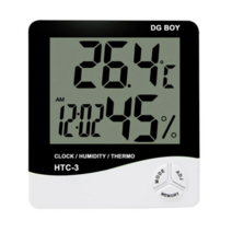DGBOY HTC 3 디지털 온습도계 블랙, 3개