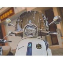 베스파 프리마베라 LX125 윈드스크린 GTS300 스프린트 윈드스크린, 핸드가드타입_GTS300_투명_50cm
