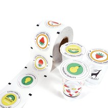 업소용 진공포장기 가정용실링기 밀봉 boba 차컵용 종이컵 실러 필름 맞춤형 로고, 없음, 3.Patteran in 3 색상
