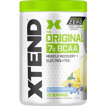 XTEND 자연 제로 BCAA 파우더 블루 베리 레모네이드