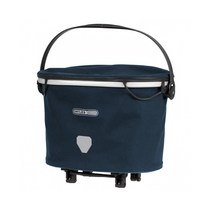 Ortlieb 독일 오르트립 업타운 어반 바이크 패니어 방수 자전거안장 가방 17.5L, 잉크, 1개