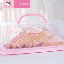 헬로키티 휴대용 포터블 피크닉 토스트박스 토스트캐리어 박스