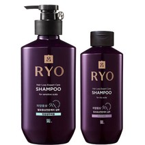 NEW 려 자양윤모 9EX 탈모증상케어 샴푸 + 증정 구성(옵션 택1), 3.9EX민감샴푸400ml+9EX지성샴푸180ml증정