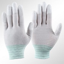 화끈 제전장갑 U2장갑 TOP U2 TOP 제전장갑 TOP 카본 TOP장갑 제전장갑 카본 손끝코팅 정전기 방지장갑 ESD장갑, XS, 최소수량 10개, 1개