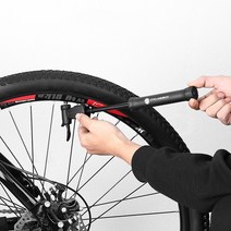 휴대용 자전거 양방향 핸드 펌프 80PSI, 휴대용 자전거 양뱡향 펌프, (랜덤발송)