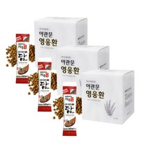 국산 야관문 가시오가피 환 국내산 야간문 스틱형 먹기편한 휴대용 낱개포장 45스틱x3박스, 3개