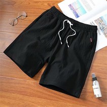 [코지23] 남자 캐주얼 어디에든 코디하기 편한 밴딩 린넨 반바지