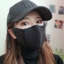 사수바리 겨울 후리스 패션마스크 골프 자외선차단 얼굴햇빛가리개 스포츠 안면 방한 마스크, 핑크